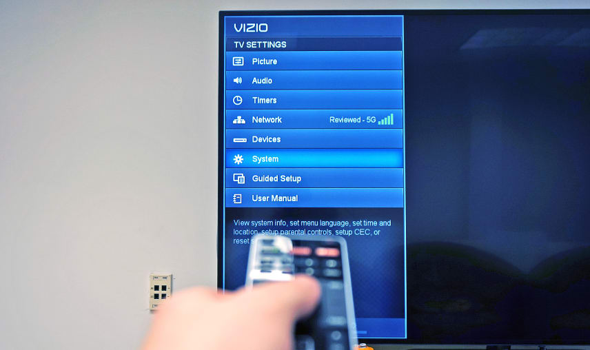 Vizio 60 inch smart tv updates